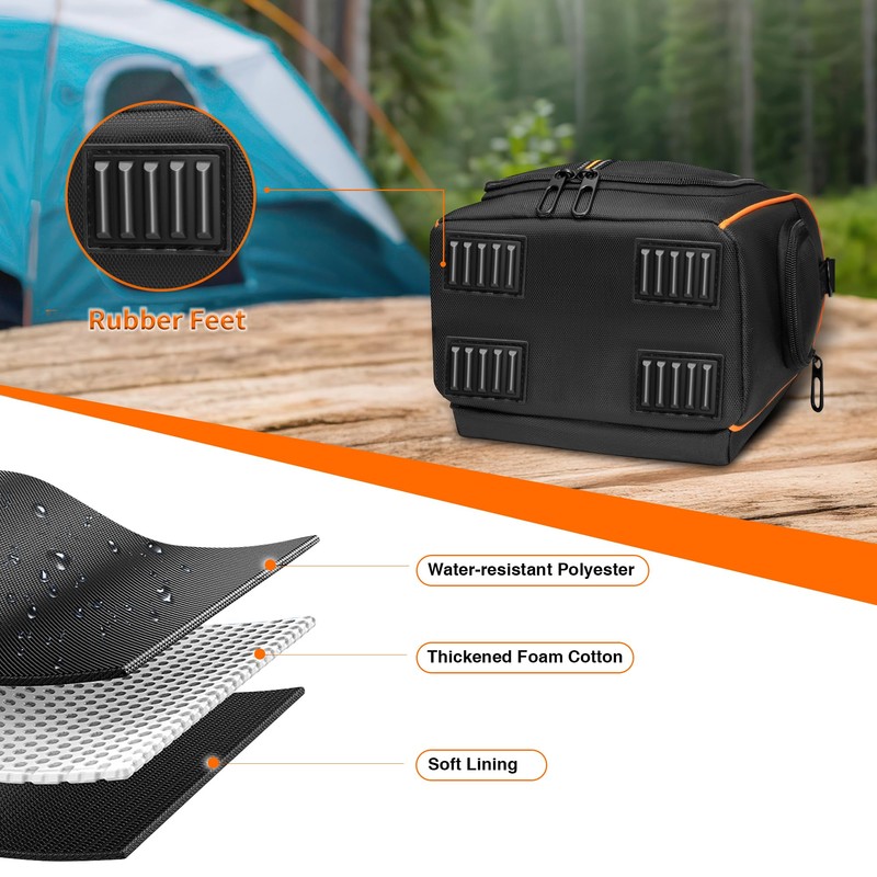 EUGOOCX Portable Power Station Carry Bag Compatible with Jackery Explorer