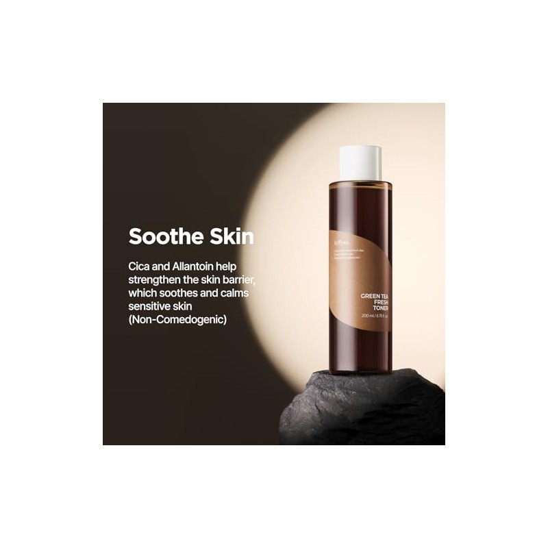 ISNTREE Tónico Facial Green Tea Fresh Toner - Coreano con