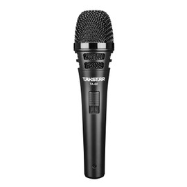 TAKSTAR Handheld Singing Microphone, Vocal Super-Cardioid Dynamic Mic with Steel Mesh Grille, Anti-Vibration Capsule Head, Karaoke Microphone for Studio, Singings, Karaoke, PA System, Stage - TA60