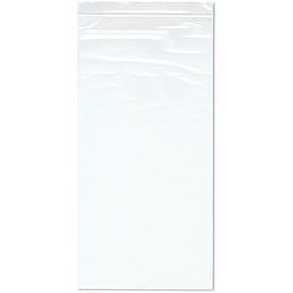 Plymor 8" x 16" (Pack of 100), 2 Mil Zipper Reclosable Plastic Bags