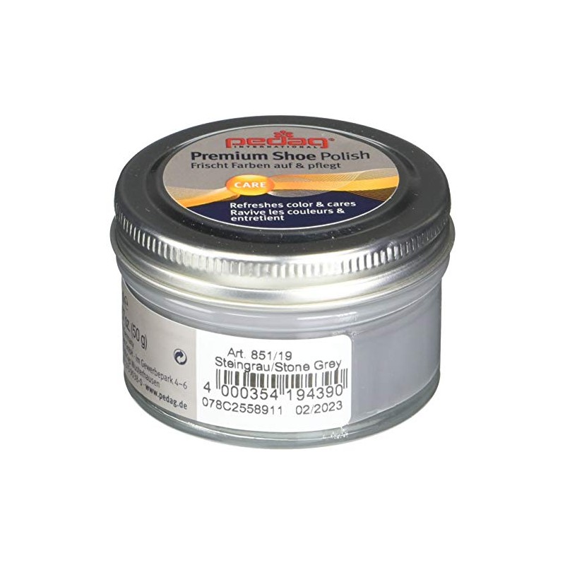 pedag Premium Shoe Cream Polish 851 for Smooth Leather, Made