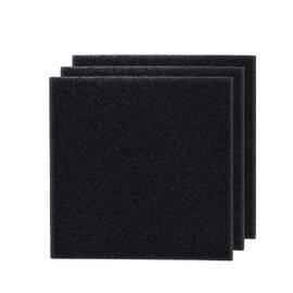 AFACYGN 3 Pieces Fish Tank 9 x 9 x 1 Inch Filter Foam Sponges, Aquarium Bio Sponge Sheet Filter Media Pad, Cut-to-Size Foam for Fish Tank