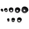 ZONADAH 11 Piece Hole Saw Set for Cutting Drywall, Wood,