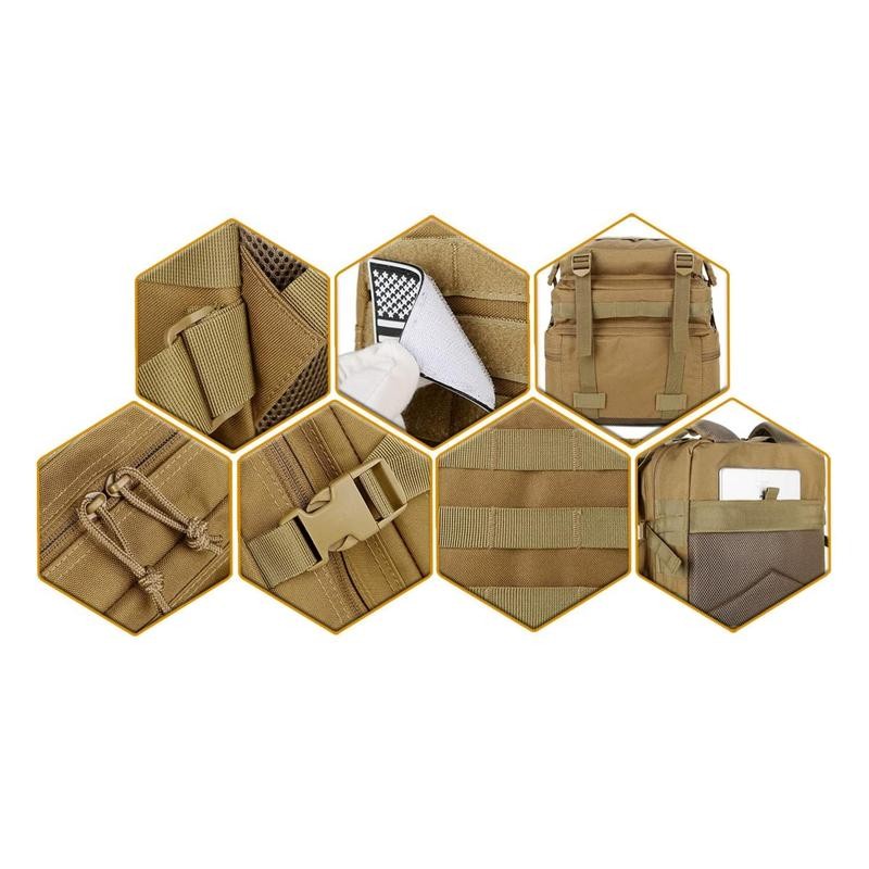 Ciana Large Military Tactical Backpack with Zippers tactical backpack -