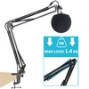 Snowball iCE Mic Boom Arm Stand with Pop Filter, Compatible