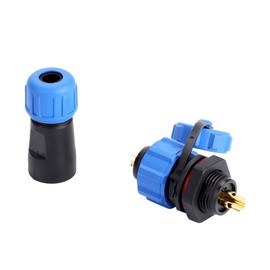 Aviation Plug, IP68 SP13, Electrical Accessory Sockets, Converter 2Pin / 3Pin / 4Pin / 5Pin / 6Pin / 7Pin / 9Pin Waterproof Aviation Connector (3pin)