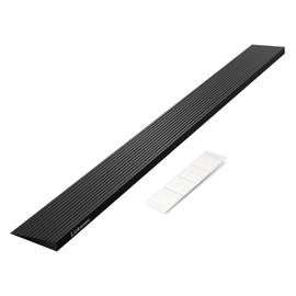 LIEKUMM 5/8" Rise Threshold Ramps for Doorways, 1500 Lbs Load Capacity Rubber Threshold Ramp with Lightweight Size, Non-Slip Ramps for Door Threshold, Doorway, Step, Garage, Cuttable