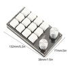 One Handed Macro Mechanical Keyboard 12 Key Multifunction DIY Programmable