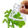 Stainless Herb Stripper, Easy to Clean Butterfly Handleless Pottery Herb