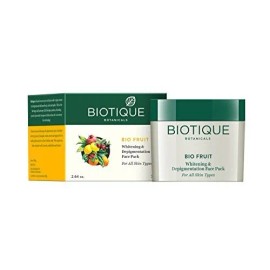 Biotique Bio Fruit Whitening & Face Pack De Despigmentación