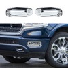 Linskip Front Bumper Fog Light Protector Cover Compatible with RAM
