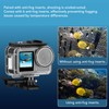 Action Camera Waterproof Case Underwater Protective Housing Case Compatible for
