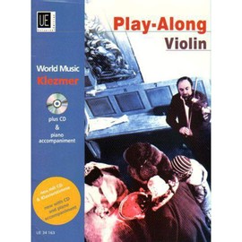 Klezmer - Play Along Violin for violin and piano (guitar/keyboard ad.lib.) with CD