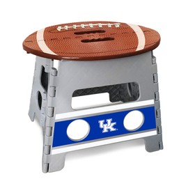 FANMATS 24569 Kentucky Wildcats Football Folding Step Stool - 13in. Rise - UK Primary Logo