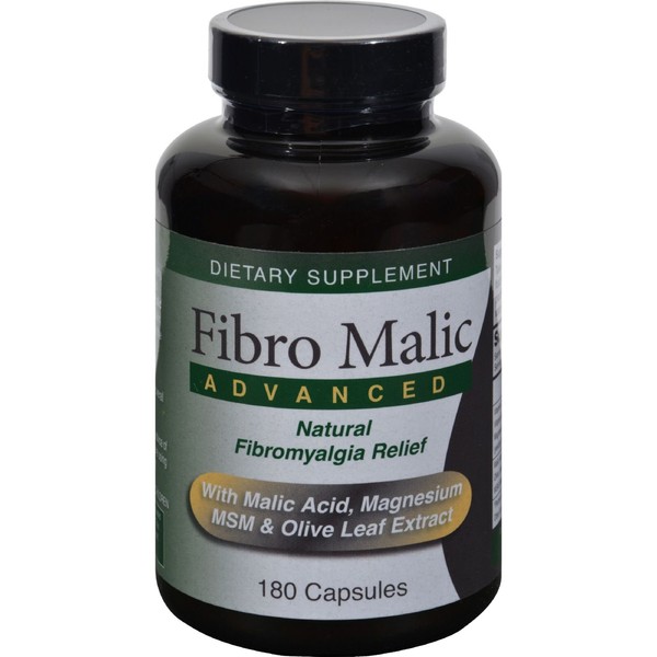 Fibromalic Fibro Malic Malic Acid and Magnesium - 180 Capsules