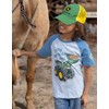 John Deere Toddler Boys T-Shirt Blue 4T