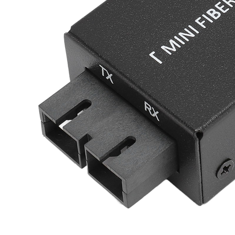 Fiber Optic Transceiver 2 Ports 10 100Mbps Self Adaptive Tx1310nm