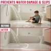 Shower Threshold Water Dam Barrier – 98in Self-Adhesive, Waterproof, Flexible