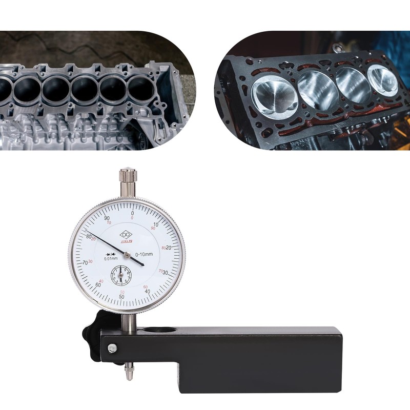 Hteedy 6434 Cylinder Liner Protrusion Measurement Tool, 0-0.39" Measuring Range