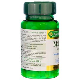 Nature's Bounty Melatonina 1 mg comprimidos 180 comprimidos promueve la relajación y el sueño reparador (paquete de 2)
