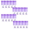 20PCS Lavender Sachets Empty Scent Sachets Dried Lavender Flowers Purple