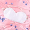 Artibetter Sleep Silk Sleep Comfortable Blindfold Eyeshade Satin Eye Covers