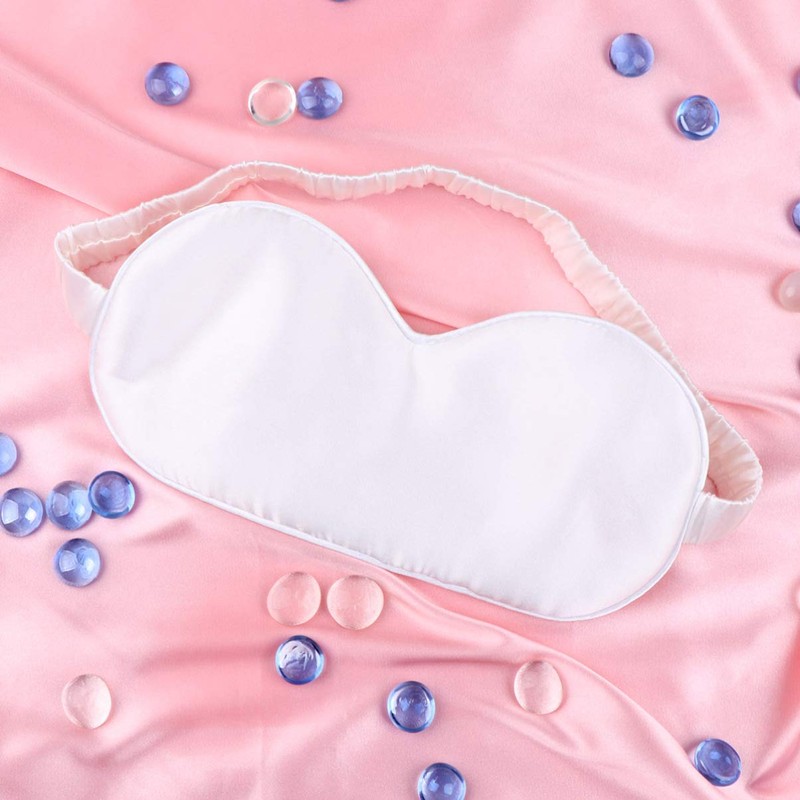 Artibetter Sleep Silk Sleep Comfortable Blindfold Eyeshade Satin Eye Covers