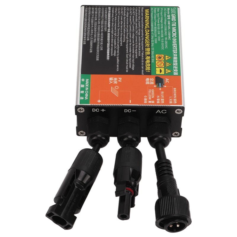 Solar Micro Inverter 120W MPPT Grid Connected Aluminum Alloy IP55