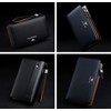 Hana Luxury Italian Long Wallet, Genuine Leather, Coin Purse Included,