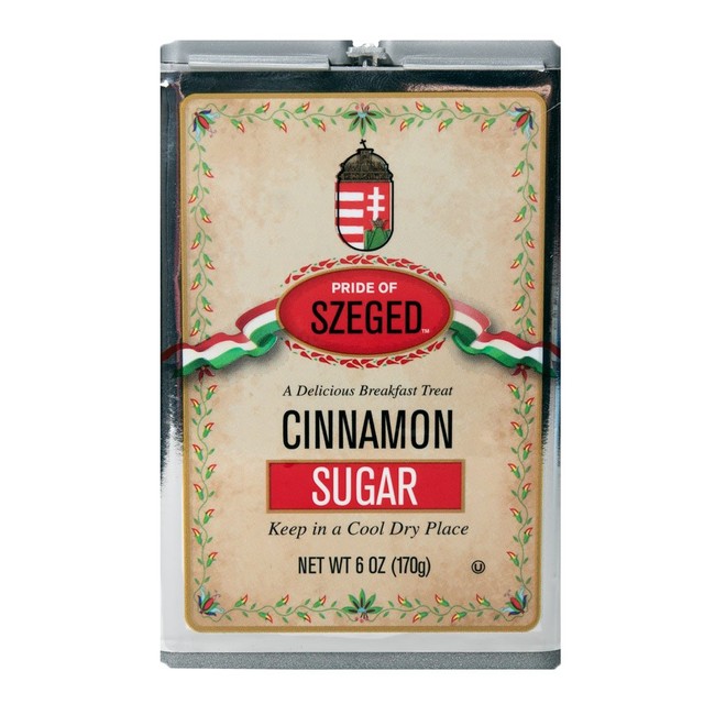 Szeged Cinnamon/Sugar-1 (one) 6 oz Tin