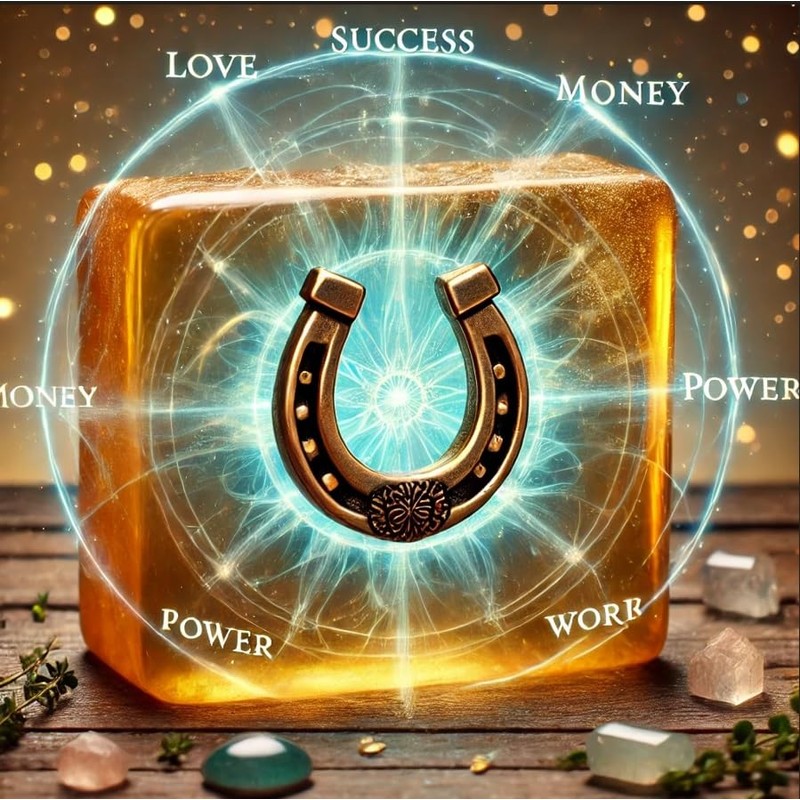 Boemy Pack of 2 Esoteric Ritual Soaps with 7 Keys