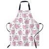 Smooffly Cute Pink Pig Piggy Apron, Cooking and Baking Apron