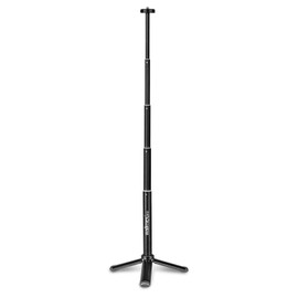 Walimex Pro 2-in-1 Mini Tripod XL with 1/4 Inch Connection I Height Adjustable from 20.5 cm to 62.5 cm Height I Mini Tripod Camera Tripod with Telescopic Arm I for Professional Use I Maximum Load 1 kg