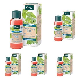 Kneipp Bade-Essenz Entspannung Pur - Badeöl mit natürlichem ätherischen Öl der Indischen Melisse & Extrakt der Zitronenmelisse für wohltuende Entspannung & Erholung - harmonisierend - 100ml