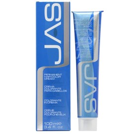 JAS Permanent Hair Color Cream with Vitamin C 3.4 Oz (Jas Color- Dark Intensive Auburn Blond (6.66))