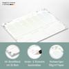 paper&you® Weekly Planner Pad A4 without Fixed Date [Gold Leaf]