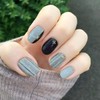 Beaupretty 5pcs Christmas Nail Art Stamping Plate Christmas Tree Snowman