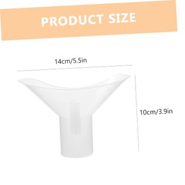 ULTECHNOVO 2pcs Handheld Eye Wash Cups Portable Eye Cleaning Cups for Daily Use for Schools and Workplaces Easy to Use Plastic Tool