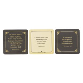 Christian Art Gifts Scripture Prayer Cards In Tin | A Word For Today – 50 Double Sided Cards | Bible Verse Encouraging Gift for Men and Women