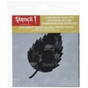 Stencil1 Leaf Silhouette 2 Stencil - Durable Quality Reusable Stencils