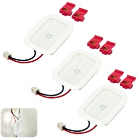 CEYHTLY W10843353 W10695459 Refrigerator LED Light Module Assembly Fits Compatible with Whirlpool KitchenAid Maytag GSS30C6EYY03 WRF767SDHZ00 Replaces W11126053 W11205083 W11683243 W10660728 (3 pcs)