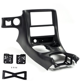 GRAND ORANGE Double Din Dash Installation Kit Compatible with 1997-2004 Chevy Corvette C5 Black 10407815