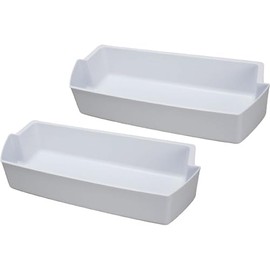 (2 Pack of) Refrigerator Door Bin Directly Replaces Whirlpool Kenmore Amana Estate Roper WP2187172, 2187172, 2187172K, AP6006028, 2187194, 2187194K, 775525, PS11739091, WP2187172VP
