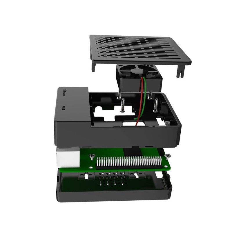 GeeekPi Raspberry Pi 3B+ Case Raspberry Pi 3/2 Model B