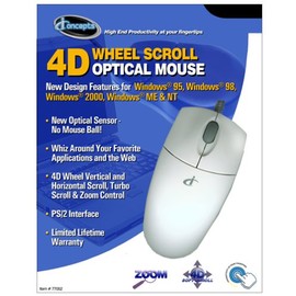 I Concepts 4D Wheel Scroll Optical Mouse