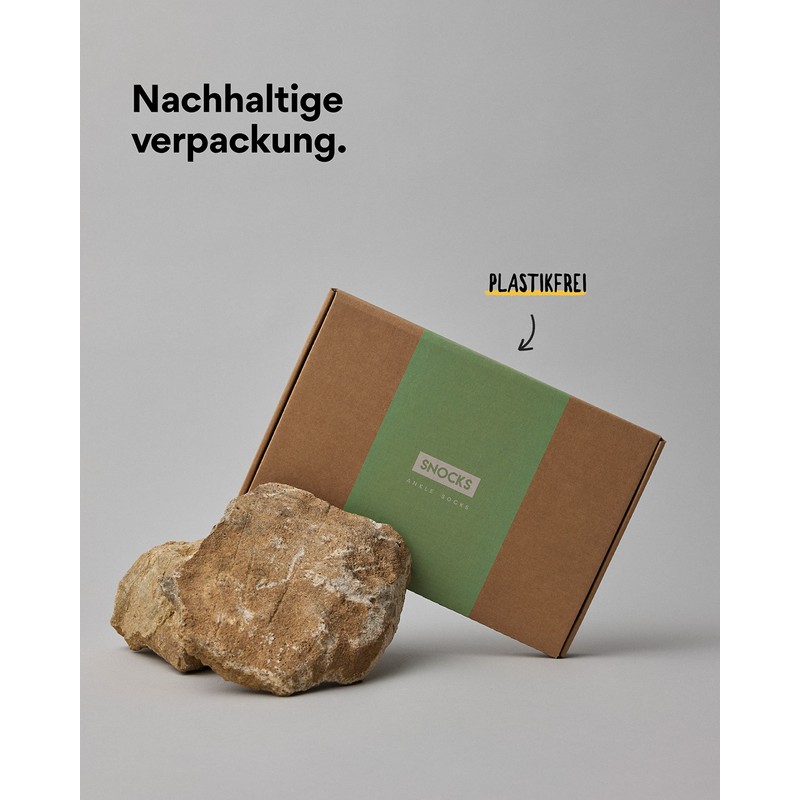 Snocks Women's and Men's Trainer Socks (6 x Pairs) -