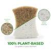 Biodegradable Natural Kitchen Sponge - Compostable Cellulose and Coconut Walnut