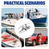 Pacify 2 Pack Folding Boat Cleats 316 Stainless Steel 4.5/5/6
