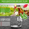 KISEER 30 Pack Automatic Chicken Waterer Poultry Water Nipple Drinker