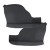 NLQR 2pcs Door Panel Armrest Cover Black Left and Right